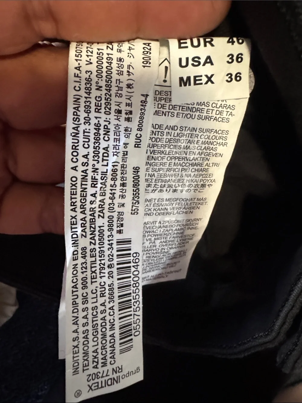 Zara skinny fit